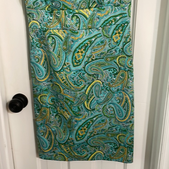Jones of New York - size 4 - paisley dress - Picture 4 of 12